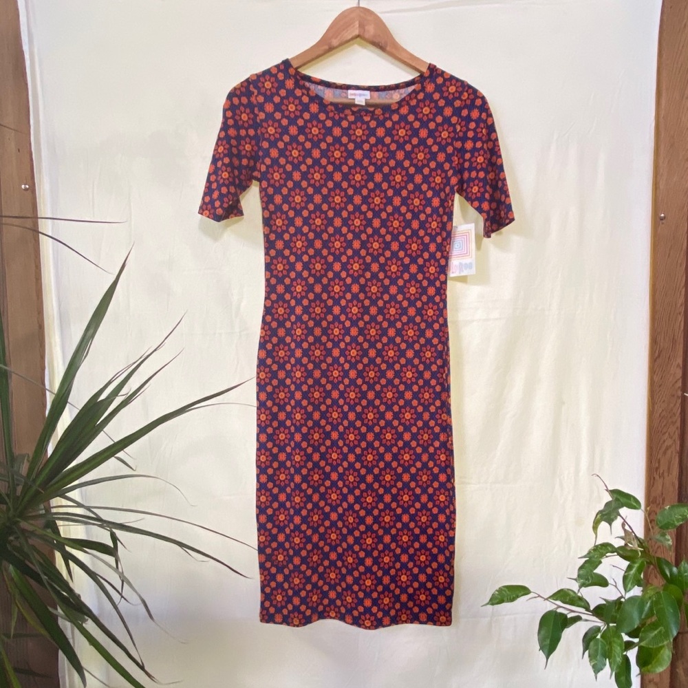 LulaRoe XXS Julia dress NTW